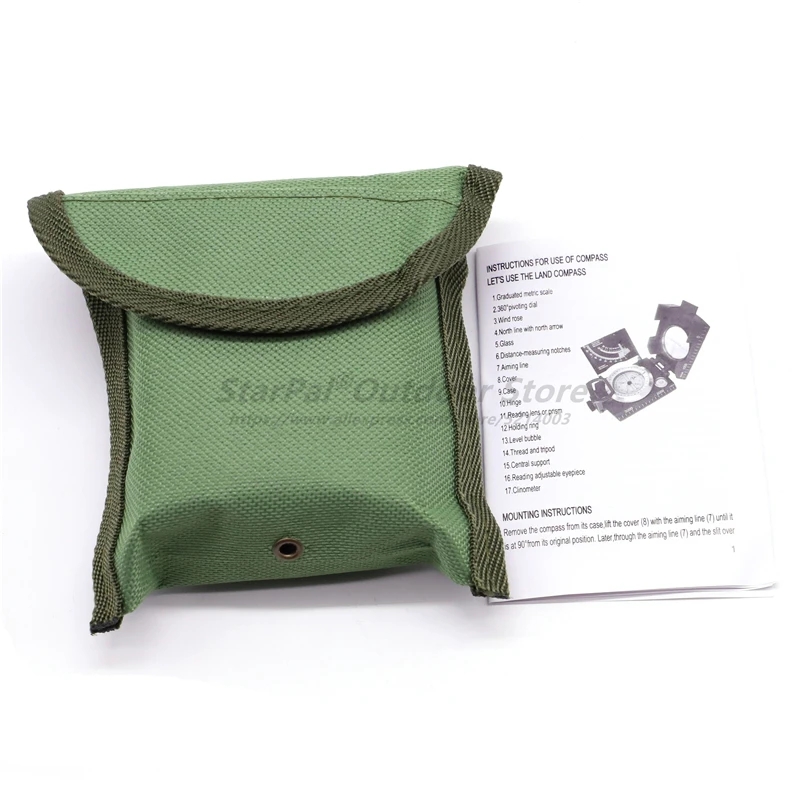 Военный компас для выживания на природе Компас кемпинга пешего туризма водный -