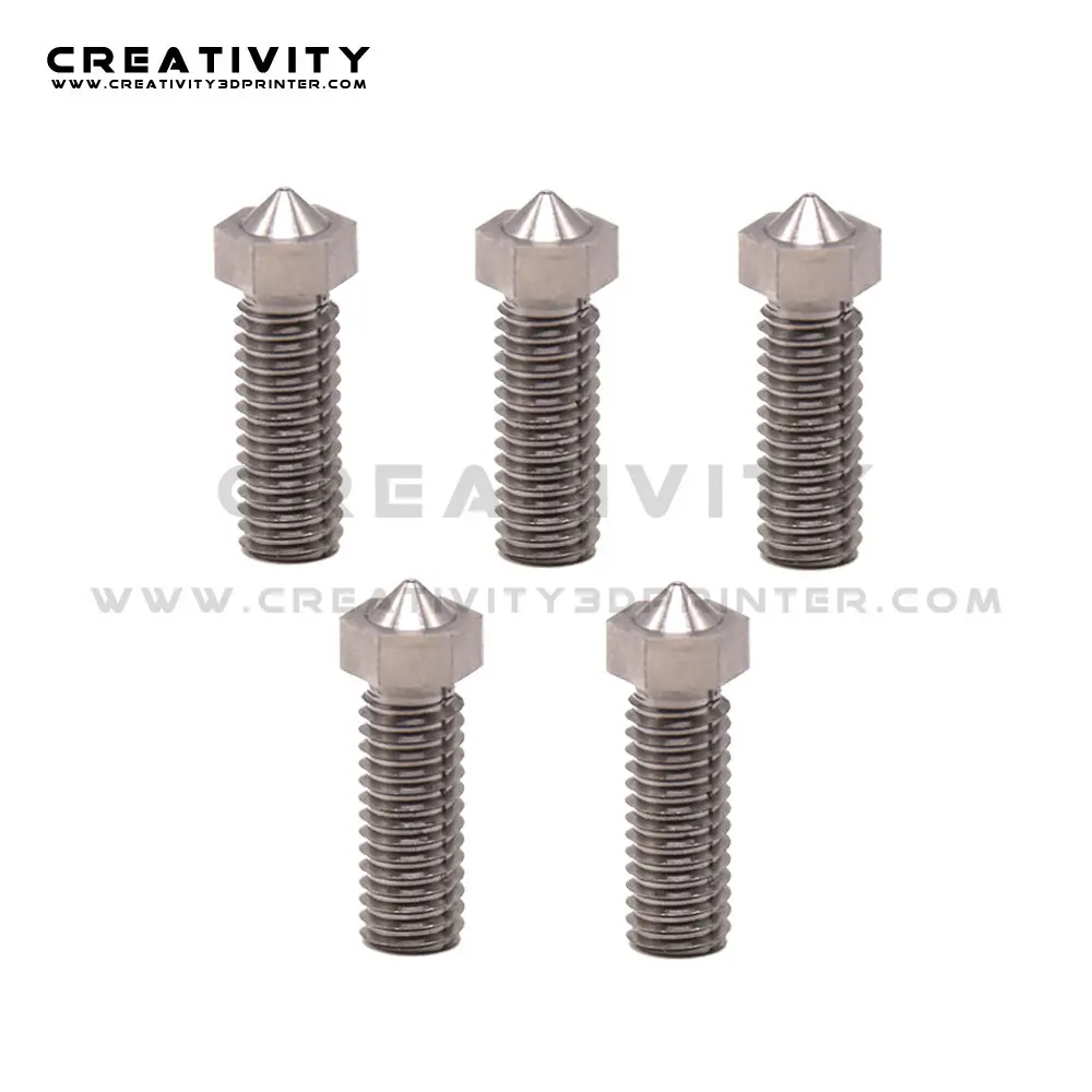 Volcano Nozzle Titanium alloy For 3D Printer Hotend High Performance M6Thread 0.4/0.6/0.8 mm for Sidewinder X1 | Компьютеры и офис