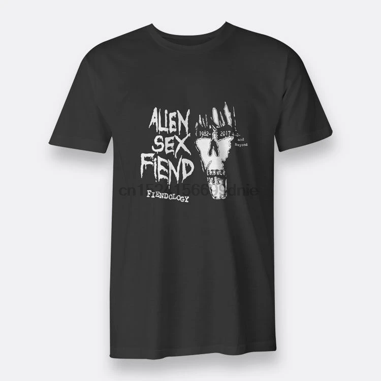 Футболка Alien Sex Fiend UK Rock Fiendology BEYOND Sz S-3XL Черная Мужская футболка | одежда