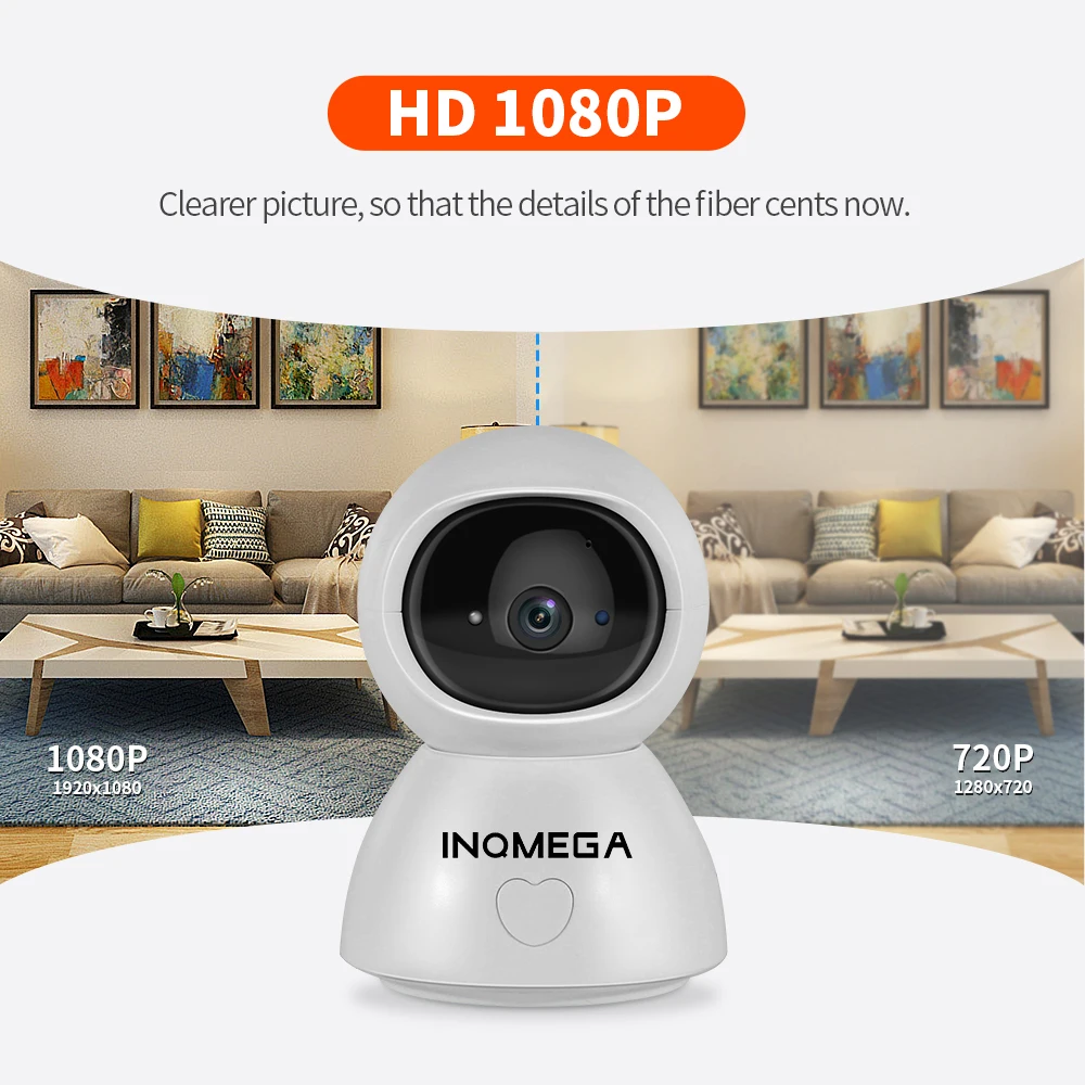 IP-камера INQMEGA TUYA беспроводная для системы видеонаблюдения | Безопасность и защита