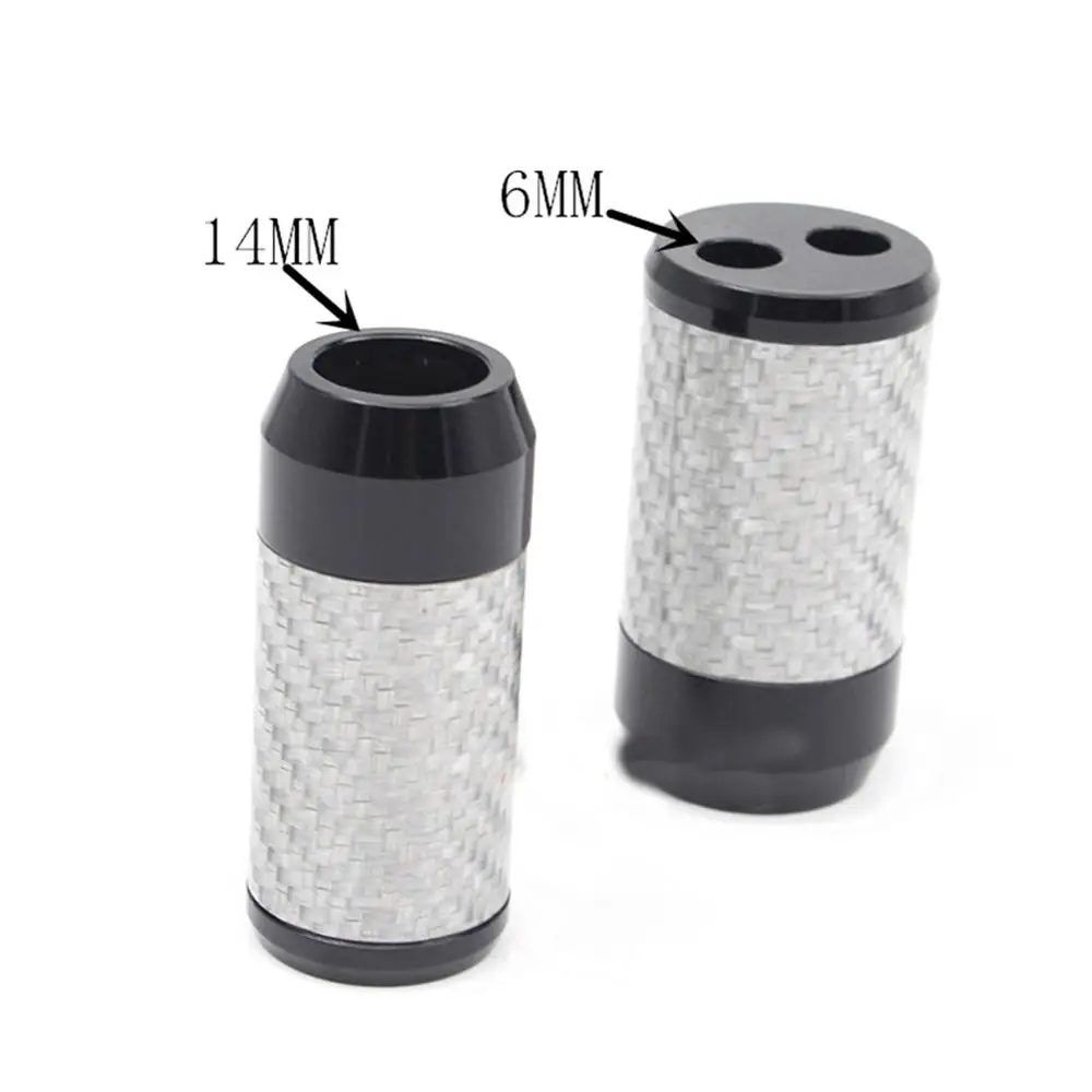 HiFi Y-образный разветвитель из углеродного волокна динамик аудиокабель питания