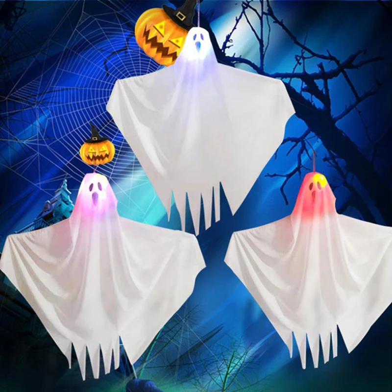 

Halloween Decoration Specter Hanging Ornament Led Light Outdoor Tree Hanging