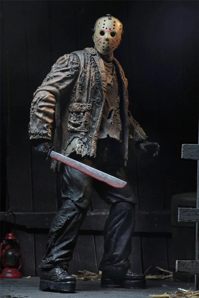 18 см тип NECA Freddy vs Jason FVJ Ultimate Джейсон Вурхиз фигурка игрушка кукла рождественский подарок на день рождения