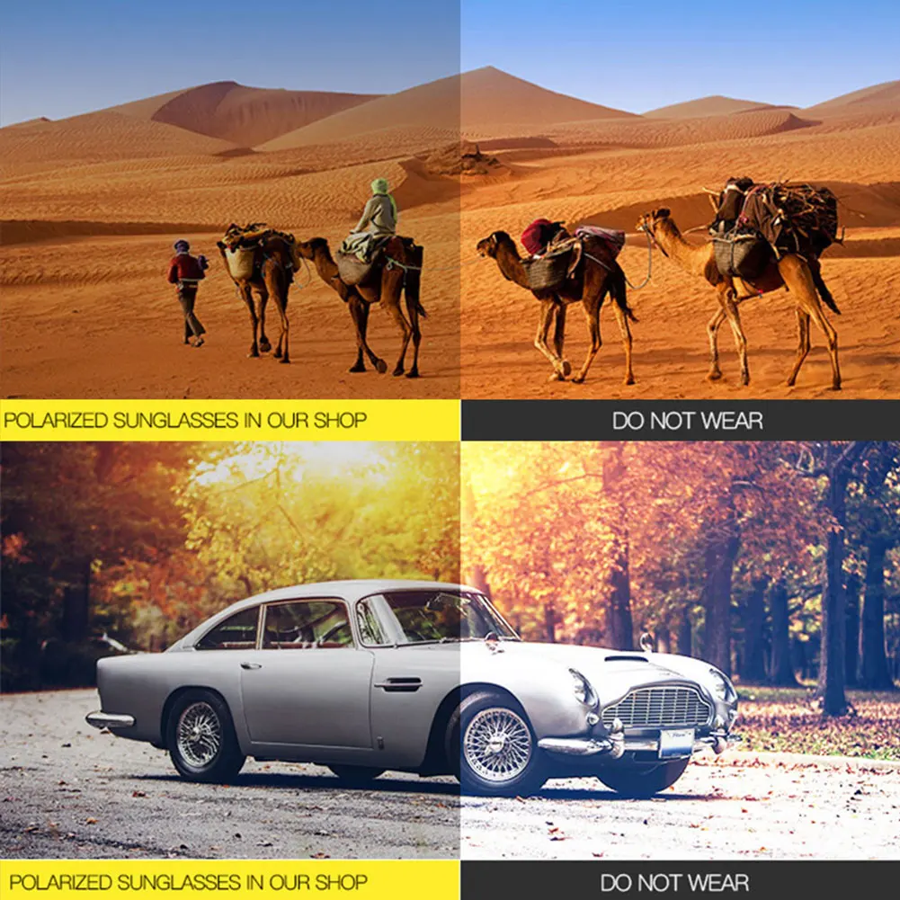 Мужские поляризационные очки ночного видения спортивные солнцезащитные для