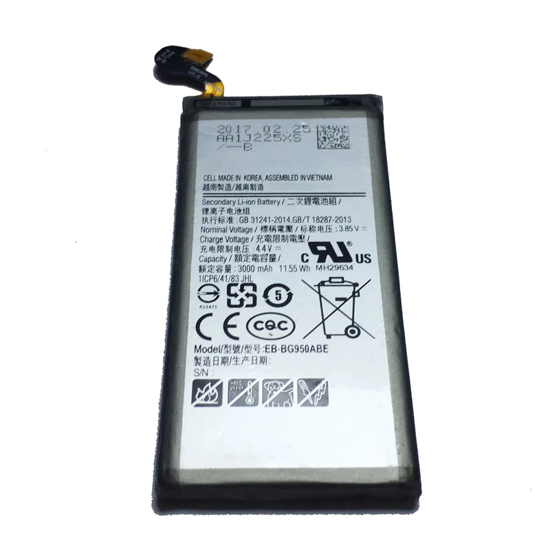 EB-BG950ABE встроенный аккумулятор телефона для samsung Galaxy S8 SM-G9500 G9508 G950U G950 G950F G950A G950T G955S G950P+ Инструменты