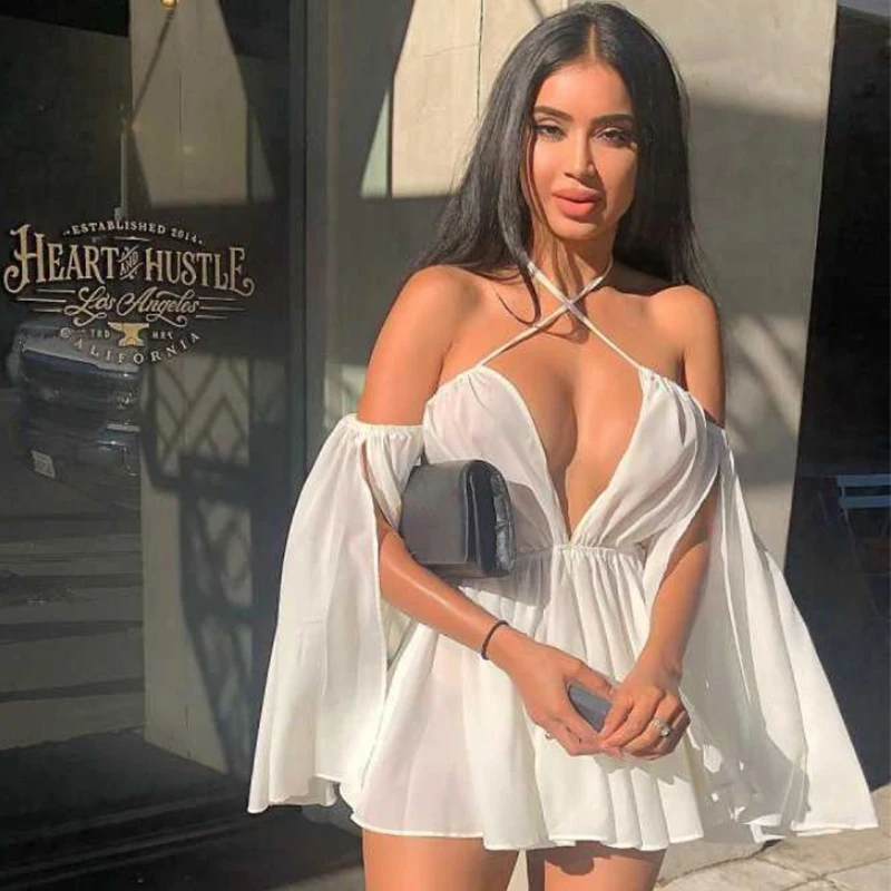 2020 летнее Новое свободное плиссированное платье с коротким рукавом и