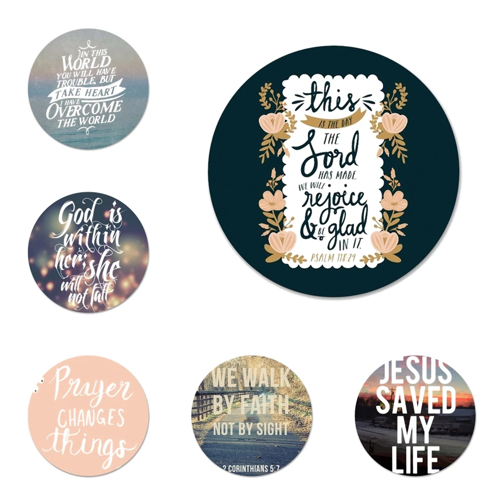 58mm Bible of Jesus Christian Kitchen Home Decor Refrigerator Magnet Bottle Opener Beer Coke