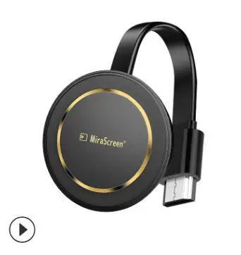 Черный G14 tv Stick 5G беспроводной экран проектор 4K беспроводной WiFi дисплей ключ Ezcast Airplay HDMI Google Chromecast cast для youtube - Цвет: Черный