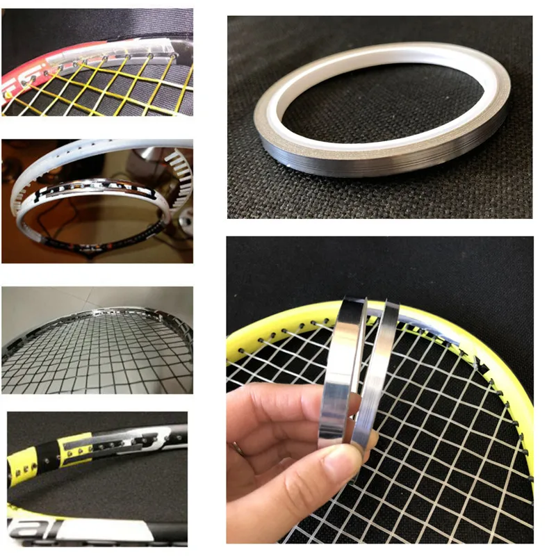

4 Meters 0.18MM Thick Weighted Lead Tape Sheet Heavier Sticker For Tennis Badminton Racket Golf Clubs