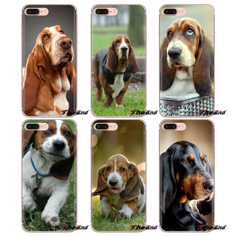 Футболки с надписью I Love My Бассет-Хаунд собак щенков для huawei G7 G8 P7 P8 P9 Lite Honor 4C 5X 5C 6X