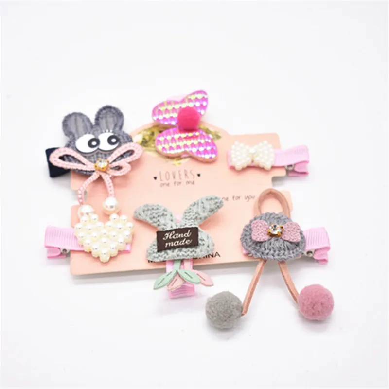 6 шт./комплект детские заколки для волос | Аксессуары одежды