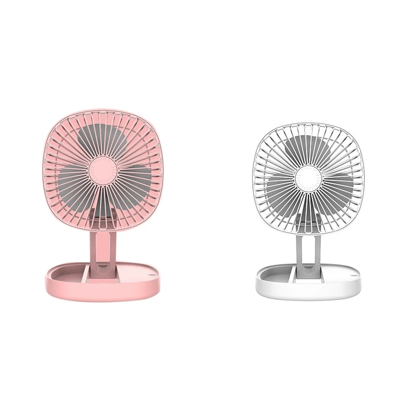 

Retractable Folding Mini Desktop Fan, Outdoor USB Fan Charging, Rotatable Aromatherapy And Ice