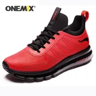 ONEMIX мужские спортивные кроссовки для бега с музыкальным ритмом, мужские кроссовки с дышащей сеткой, уличный Атлетический светильник, мужская обувь, европейские размеры 39-47