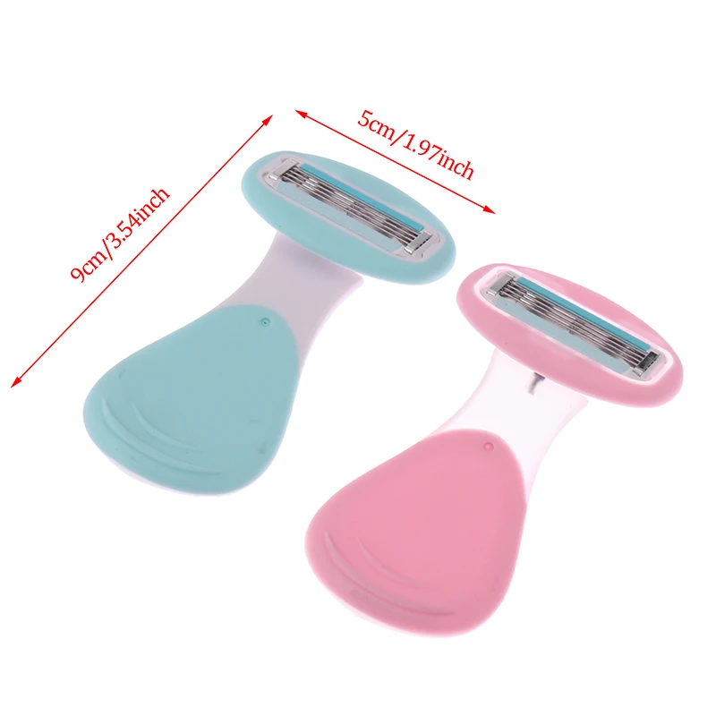 4-слойная безопасная бритва Женская удаление волос на всем теле для лица с чехлом