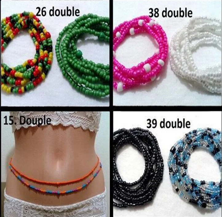 Ювелирные изделия для тела Двойная Цепочка на талию бусины живота ювелирные цепи