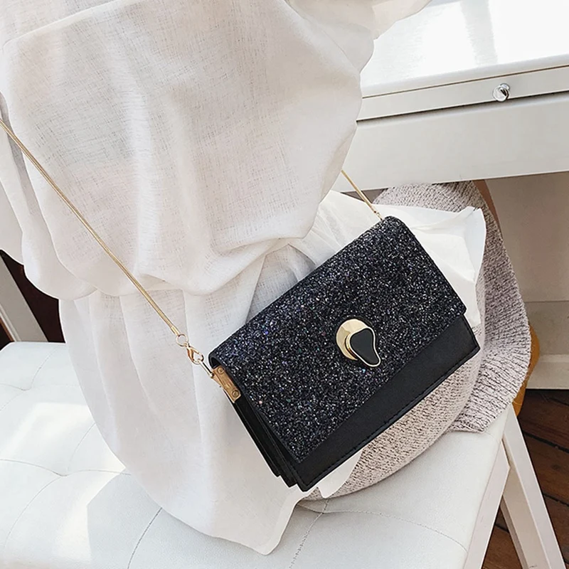 Mini Small Square Bag Shoulder Flash Party Banquet Chain Wallet Fashion Diagonal Package |