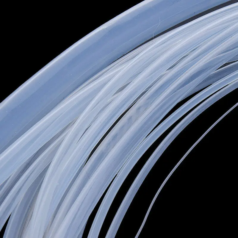 Силиконовая трубка диаметром 1 мм-14 мм безопасный пищевой прозрачный гибкий