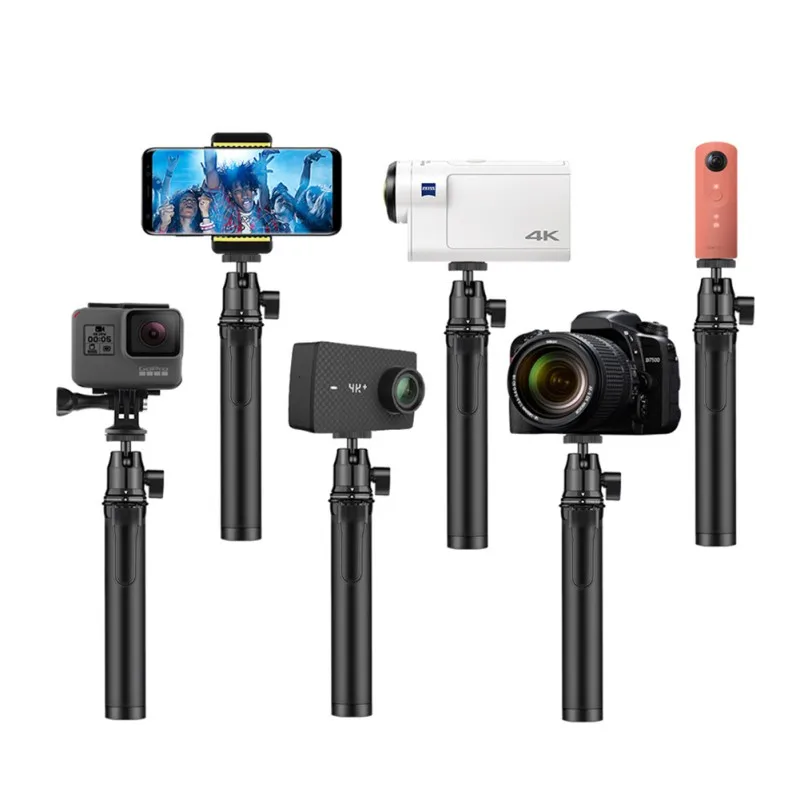 Новая селфи палка в комплекте раздвижная Регулируемая ручная камера держатель