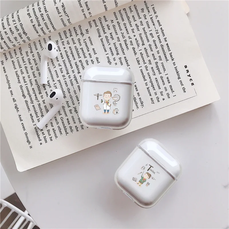 Симпатичный чехол для профессиональных наушников Apple airpods мультяшных Bluetooth Airpods