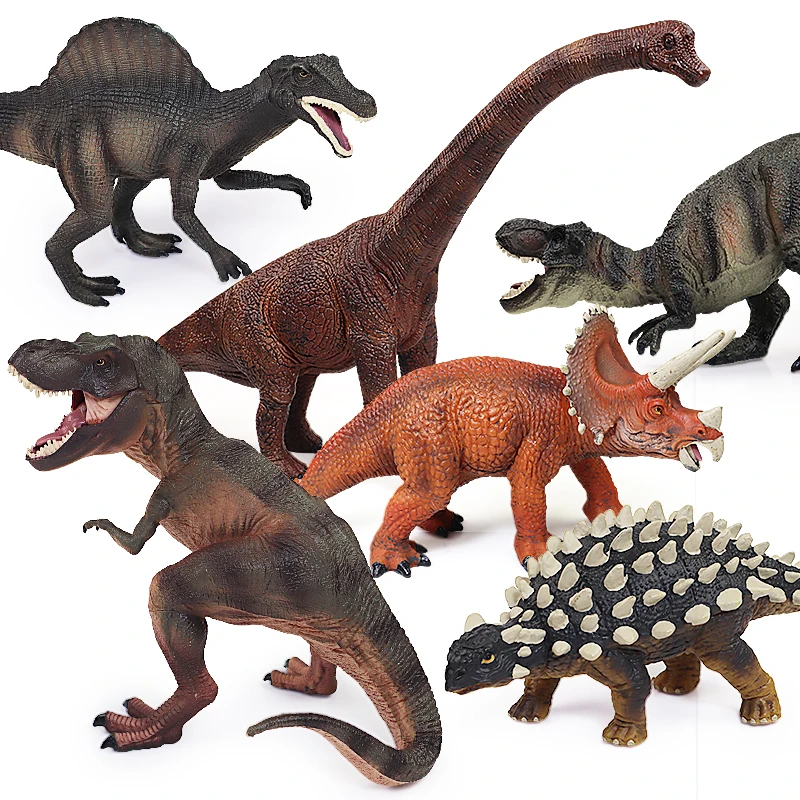 Имитация Динозавра набор моделей имитация животного детский пластиковый Юрский