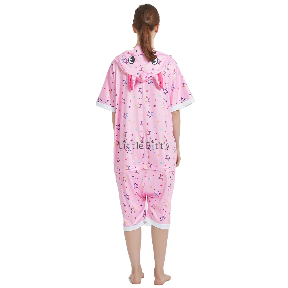 Кигуруми пижамы для мамы и детей комбинезон милая цельная Пижама пижама с