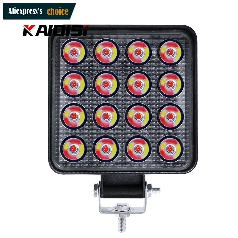 

Car Headlights LED 48W 12V 24V Automobile & Autobike Driving Outdoor Flash Lamps For Offroad SUV Waterproof Spotlight Car Tools