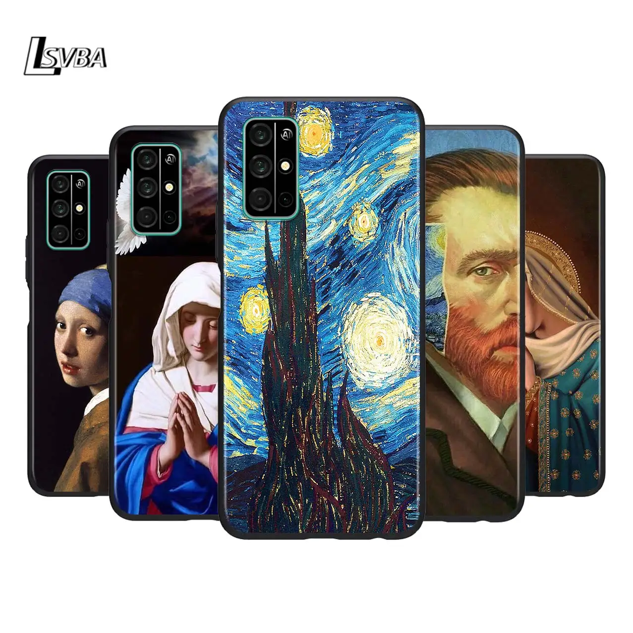 Картина маслом Дева Мария для Huawei Honor 30 20S 20 10i 9S 9A 9C 9X 8X 10 9 Lite 8A 7C 7A Pro Чехол телефона