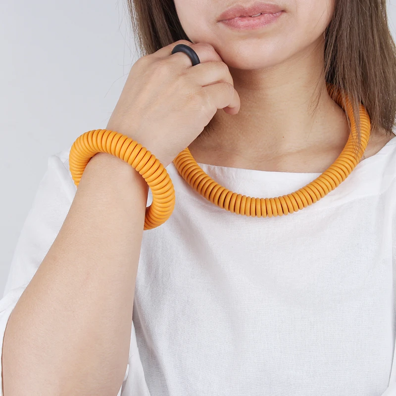 Браслеты YD &amp YDBZ с шармами женские многоцветные украшения из резины в стиле панк