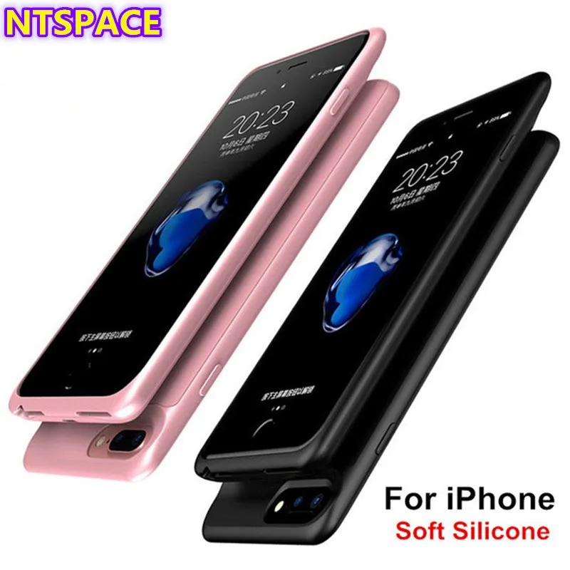 5000 мАч аккумулятор зарядное устройство для iPhone 8/7/6s/6 Портативный Дополнительный