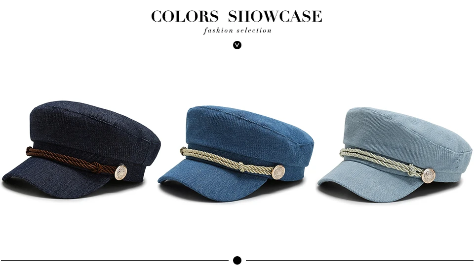 Темно-синяя шляпа Военная Женская Gorra Cuero Marines Военная детская атласная фуражка капитана Marines джинсовая мода темно-синие Шляпы Путешествия Кепка-кадетка Кепка Капитана