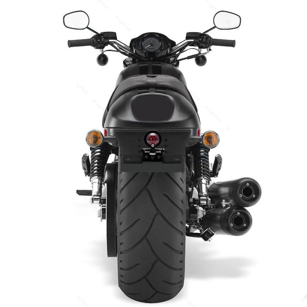 1х задний стоп-светильник для мотоцикла с держателем Harley Bobber кафе бегущий