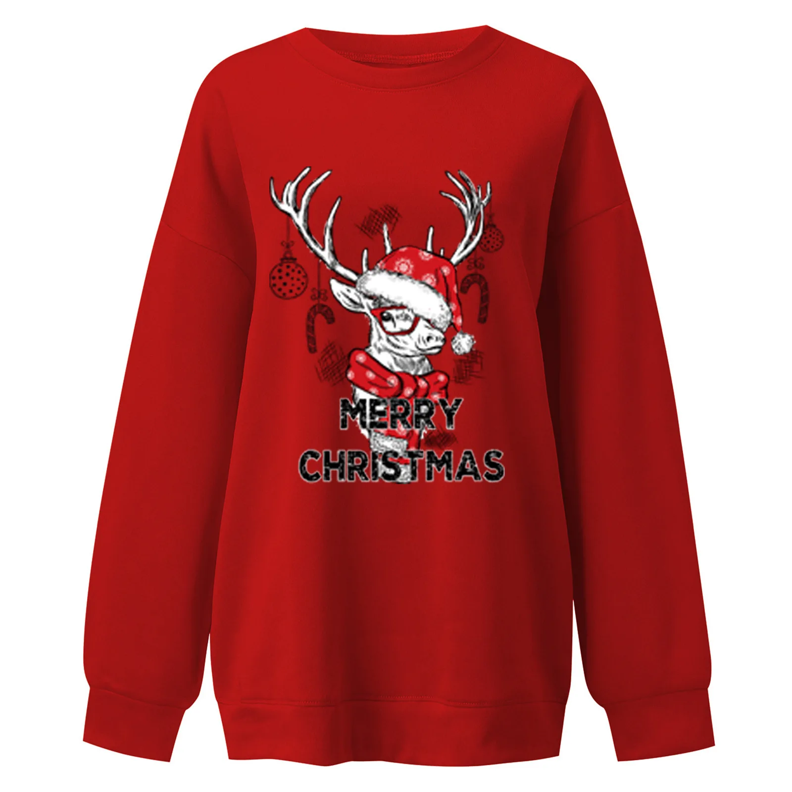 

Новинка, Счастливого Рождества, женский свитер, женский свитер с длинным рукавом, оптом