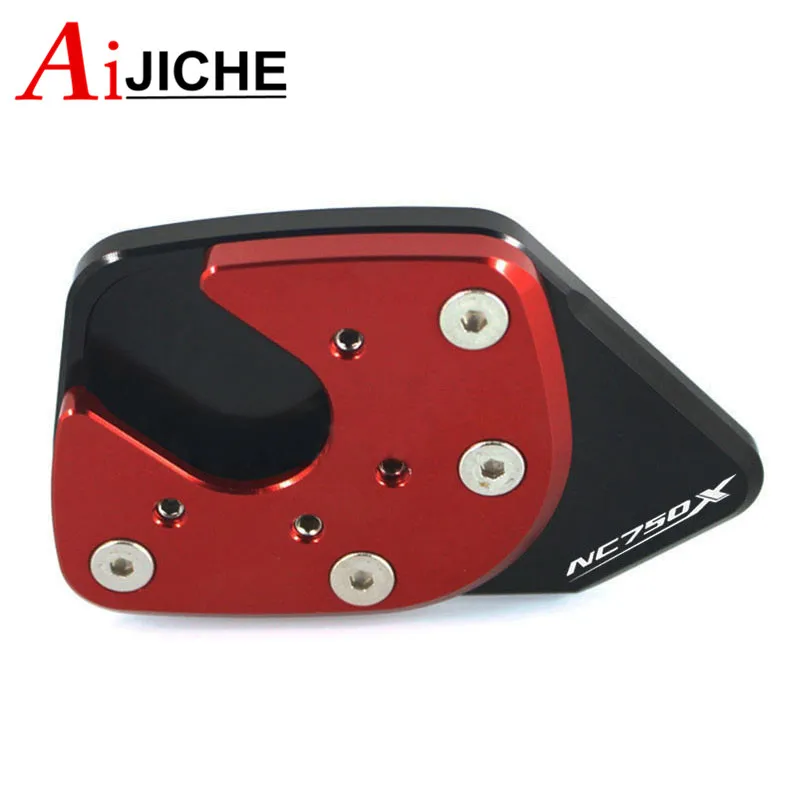 

For HONDA NC750X NC 750X NC750 X 2017 2018 2019 Motorcycle CNC Aluminum Kickstand Sidestand Stand Extension Enlarger Pad