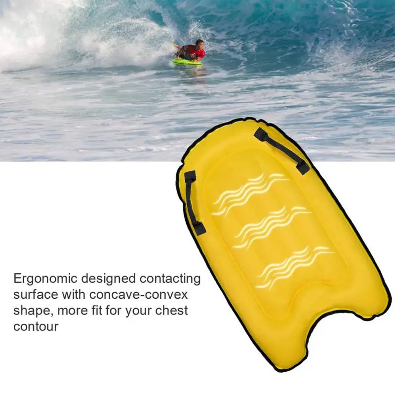 

OCHINE Surf Board Surfing Body Board With Portable Pump Inflatable Pool Float Beach Swimming Mat