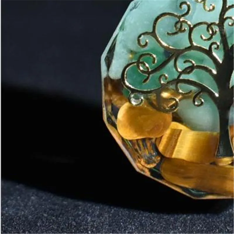 Ожерелье &quotДрево жизни&quot из органита энергетический кристалл целительная