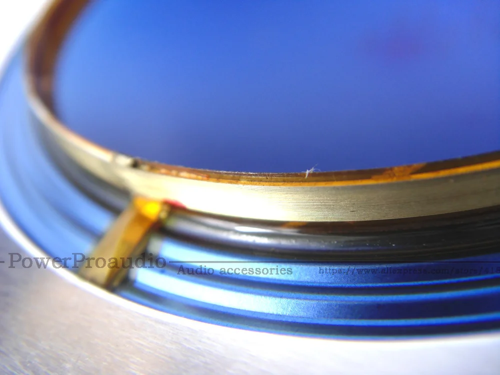 6 шт. диафрагма для P-Audio BMD750 Turbosound CD210 CD212 # 10-085 Мембрана Синий Титан Алюминий