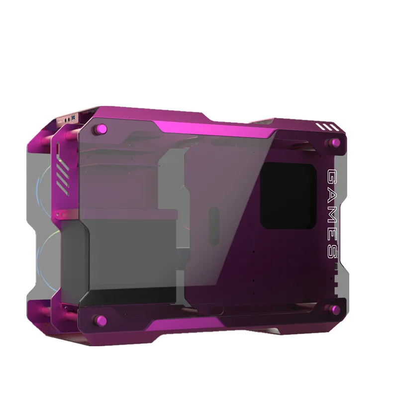 ZEAGINAL ZC 01M MATX чехол ITX PC геймера винограда горшок для водяного охлаждения DIY Петля
