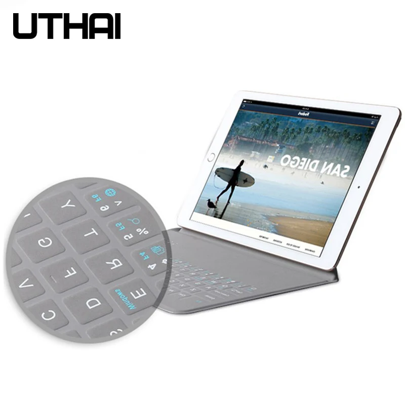 Утхай E025 для iPad AIR/AIR2/чехол 9 7 планшеты Bluetooth клавиатура 3 в 1 тонкий Портативный