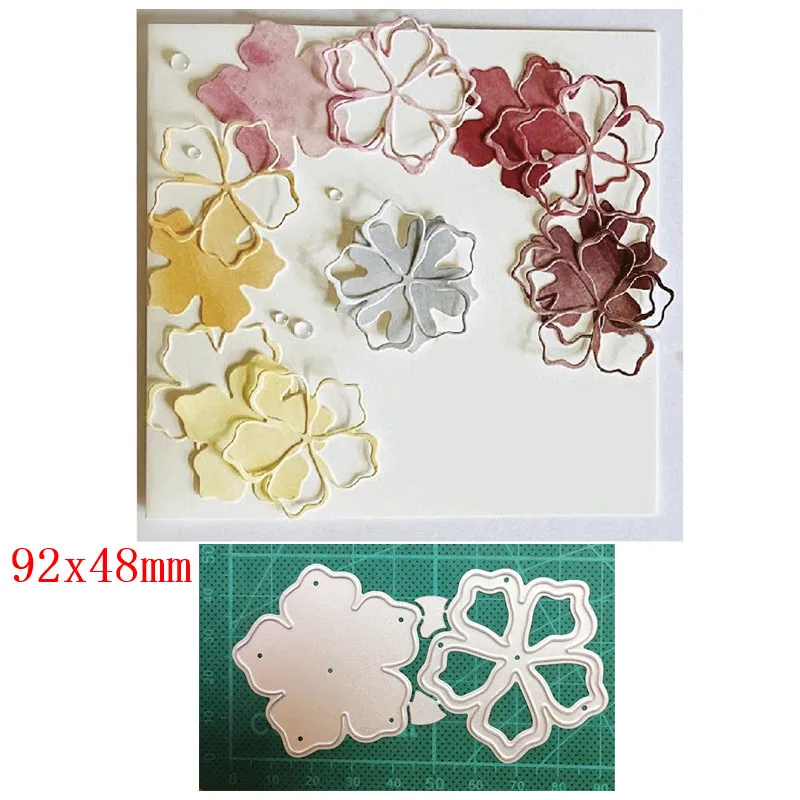 скрапбукинг штампы для скрапбукинга Ремесленные ношения в виде цветка