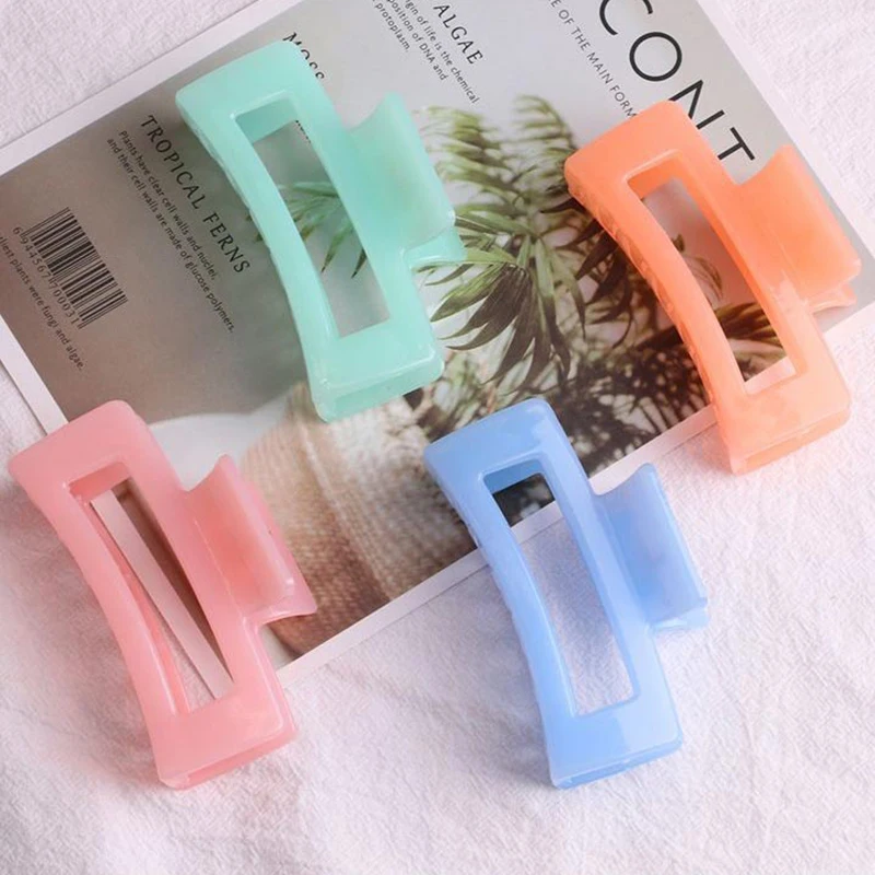 

Women Claw Clip Large Size Plastic Hair Clip Crabs Clip Hair Accessories Gift
