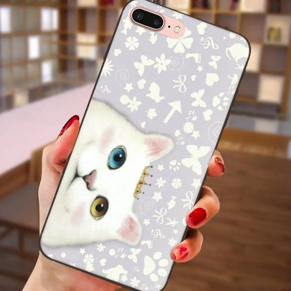 TPU Art Cover Case For Xiaomi Mi Mix Max Note 2 2S 3 5X 6 8 SE A1 Play F1 Jetoy Cat |