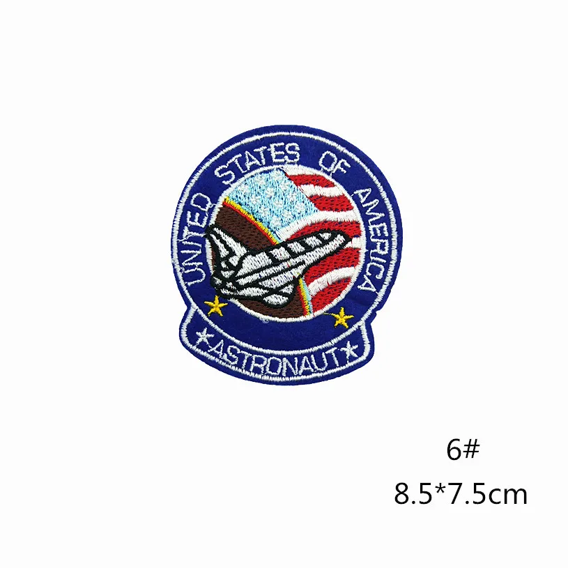 Астронавт вышивка тканевые наклейки ВВС дайвер значок Одежда патч шитье ручной