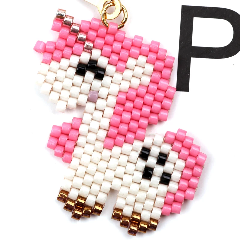 Fairywoo милые серьги-подвески в форме сердца женские розовые серьги ювелирные