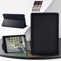 tablet case for amazon fire hd 8hd 8 plus 2020fire hd 8 6th 7th 8th gen pu leather stand cover case glass tempered film