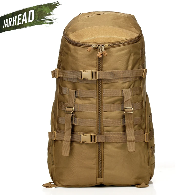 Большой! Военный Тактический штурмовый рюкзак 55 л большой для кемпинга прогулок