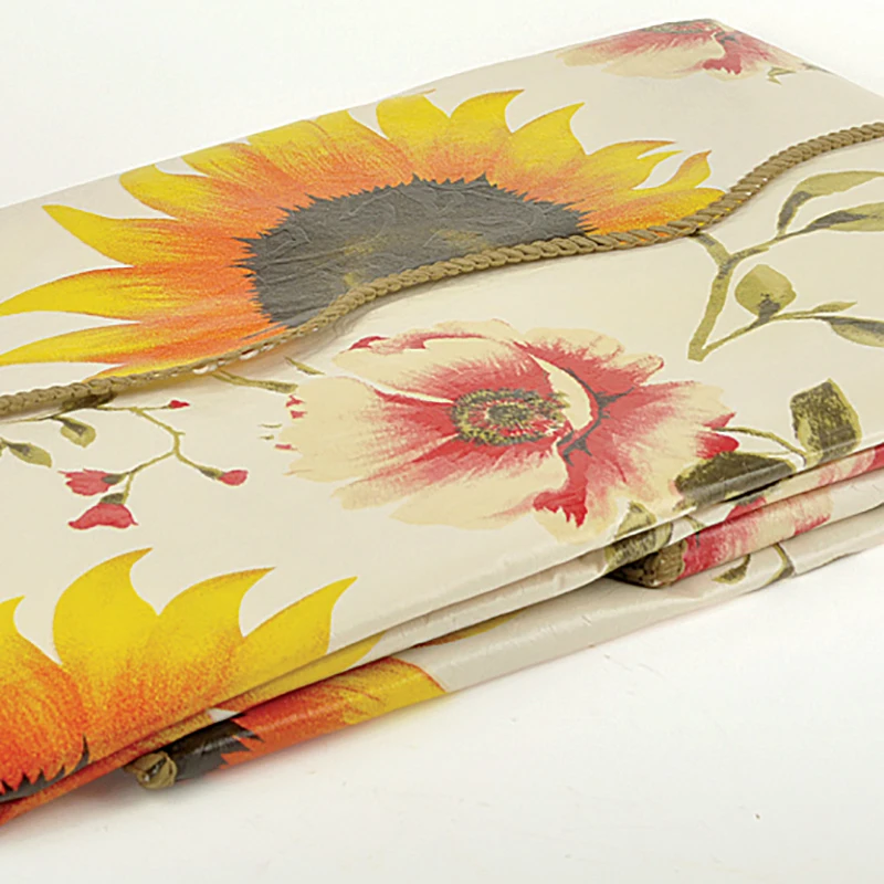 Скатерть из винила и фланели с защитой от воды жира|Скатерти| |