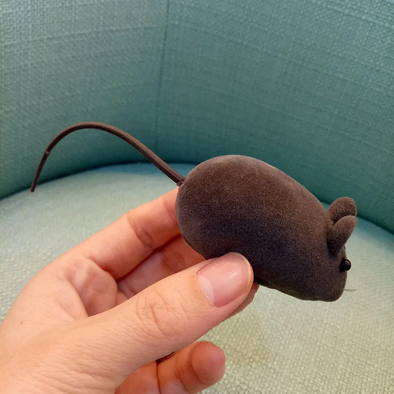 Игрушка для кошек искусственная кожа повседневная Интерактивная забавная