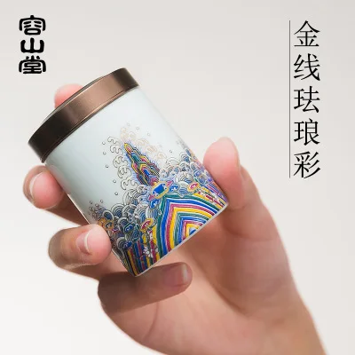 Фарфоровая эмалевая роспись tureen большая трехчашечная тарелка для приготовления