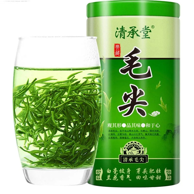 

2021 Xinyang Maojian чай высокого качества Xin Yang Mao Jian зеленый 250 г Олово