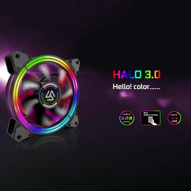 ALSEYE Halo 3 0 фантомный цвет чехол вентилятор радиатор высокая эффективность низкий